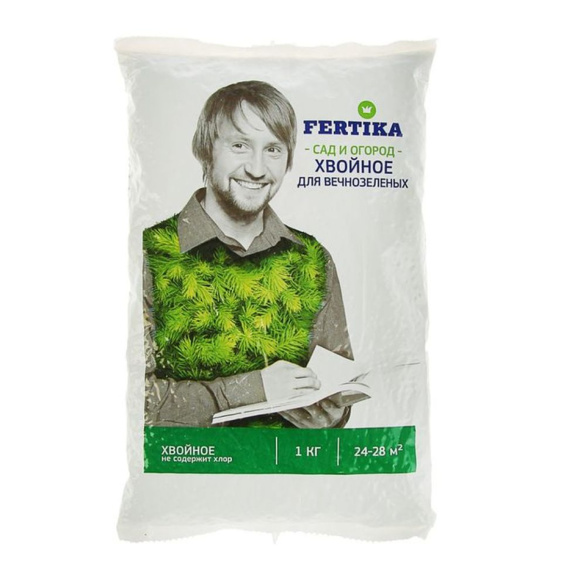 Фертика Хвойное Весна для вечнозеленых 1 кг [Фертика] купить с доставкой