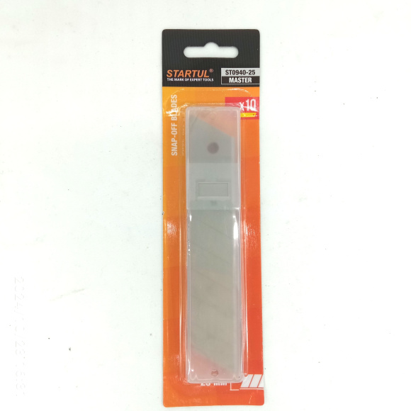Лезвия 25 мм сменные сегментированные 10шт [STARTUL MASTER] купить с доставкой