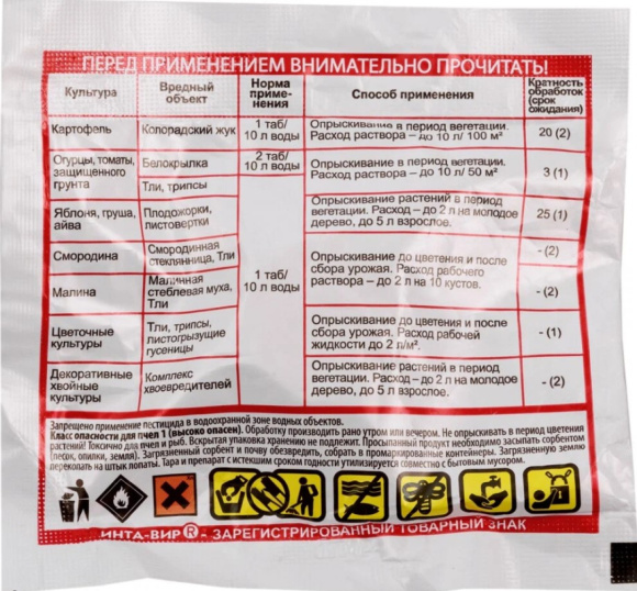 ИНта-вир 8 г [Фаско+] купить с доставкой