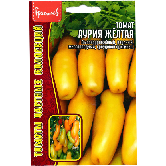 Томат Аурия желтая [Семена редких растений] купить с доставкой
