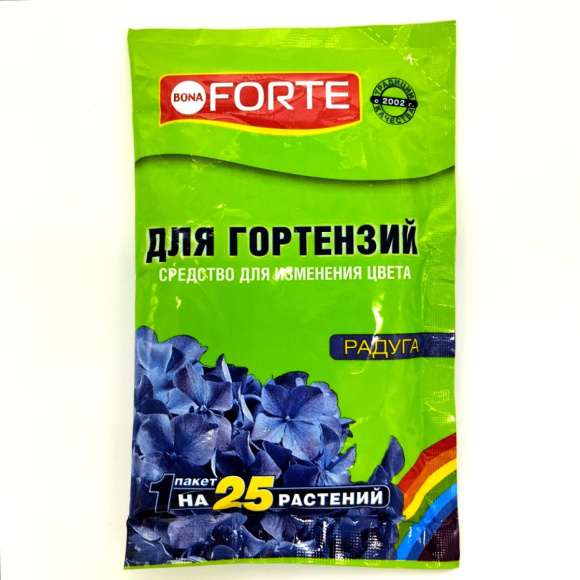 Радуга для изменения цвета гортензий 100г [Бона Форте] купить с доставкой