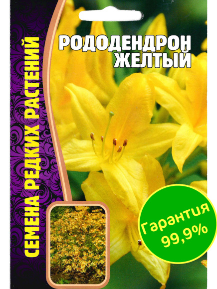 Рододендрон Желтый [Семена редких растений] купить с доставкой