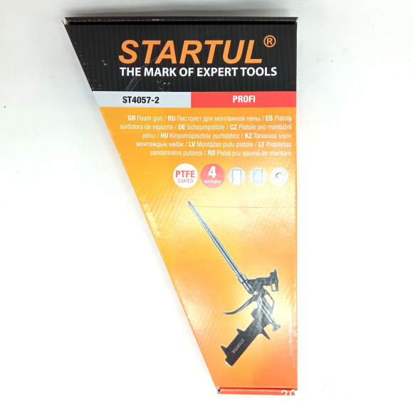 Пистолет для монтажной пены тефлоновый [STARTUL PROFI] купить с доставкой
