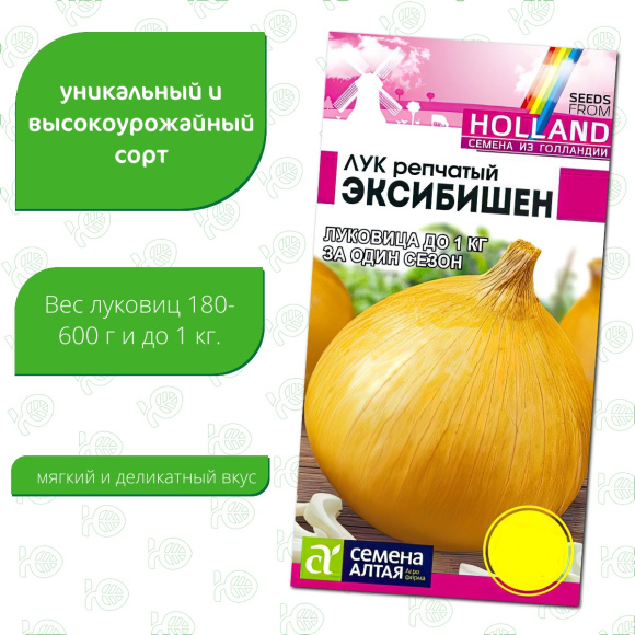 Лук Эксибишен [Семена алтая] купить с доставкой