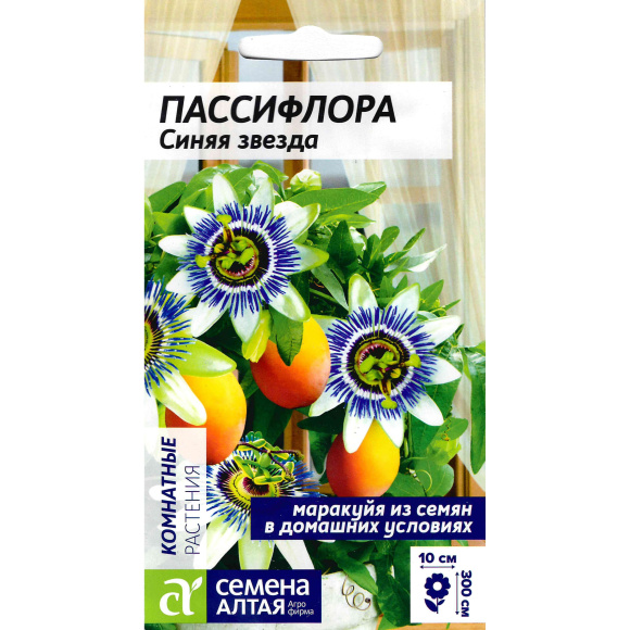 Пассифлора Синяя звезда [Семена алтая] купить с доставкой